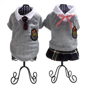 Pet Clothes, Campus Clothes, Dog Couple Clothes, Small And Medium-Sized Dogs, Campus Clothes, Suits, Skirts, Pet Clothes