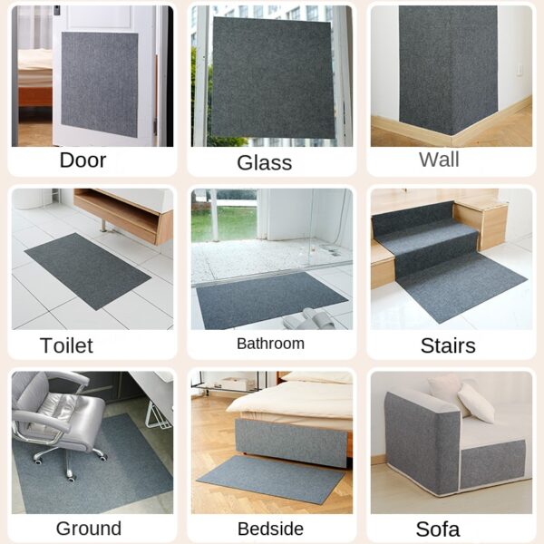 Anti-Cat Scratch Sofa Protection Leather Fabric Furniture Cat Scratch Pad Can Be Cut And Self-Adhesive To Repair Sofa Cat Scratch Board Wall Sticker - Image 2
