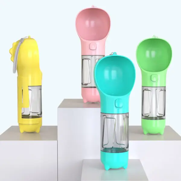 Pet Traveling Water Cup Dog Supplies Travel Outdoor Drinking Fountain Multi-function Toilet Shovel Pet Water Bottle - Image 4