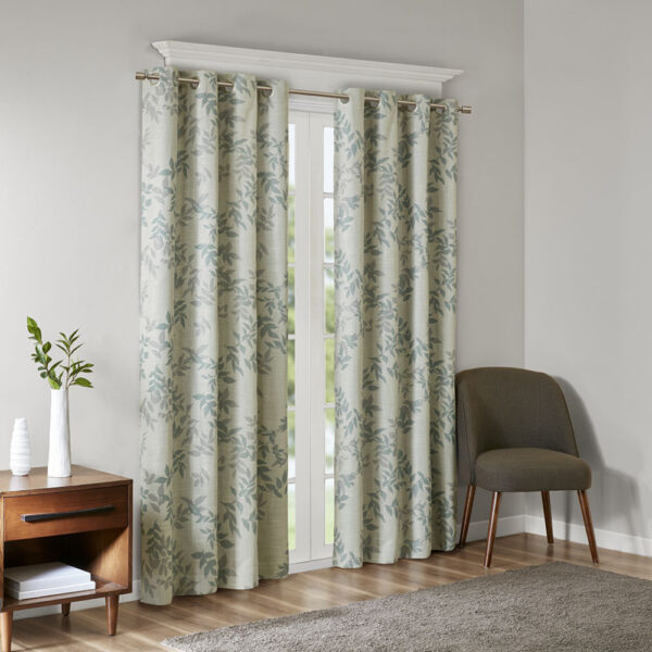Printed Botanical Blackout Curtain Panel(Only 1 Pc Panel) - Image 5