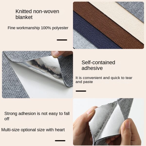 Anti-Cat Scratch Sofa Protection Leather Fabric Furniture Cat Scratch Pad Can Be Cut And Self-Adhesive To Repair Sofa Cat Scratch Board Wall Sticker - Image 3