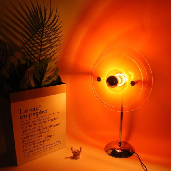 Colorful Table Lamp DIY Internet Celebrity Bedroom Atmosphere Lamp Live Room Background Romantic Gift Lamp - Image 3