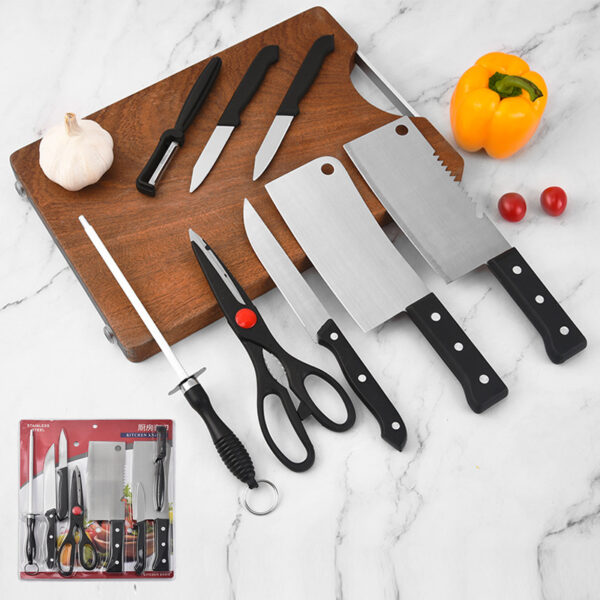 Kitchen Knives 8 Pieces Suit Blister Blister Card Packaging Shopping Mall Supermarket Gift Box Gift 8 Pieces Suit