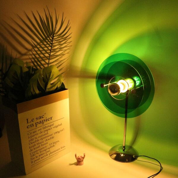Colorful Table Lamp DIY Internet Celebrity Bedroom Atmosphere Lamp Live Room Background Romantic Gift Lamp - Image 2