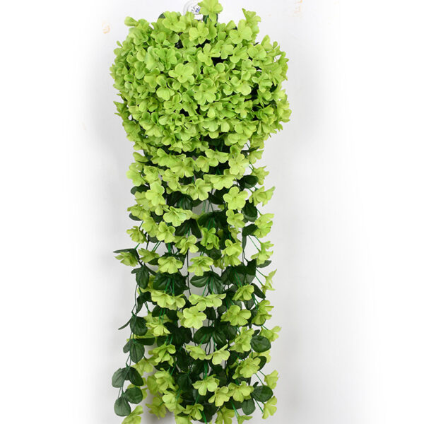 Simulation Violet Wedding Wall Silk Flower Balcony Decoration Fake Flower 18 Heads Hydrangea Decorative Flowers - Image 5