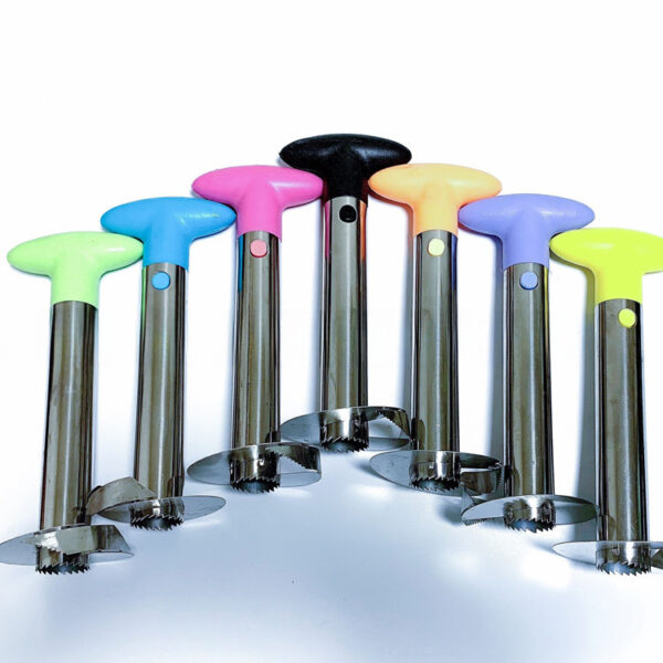 Stainless Steel Pineapple Knife Pineapple Peeler Core Pulling Pineapple Separator Pineapple Cut Pineapple Peeler - Image 5