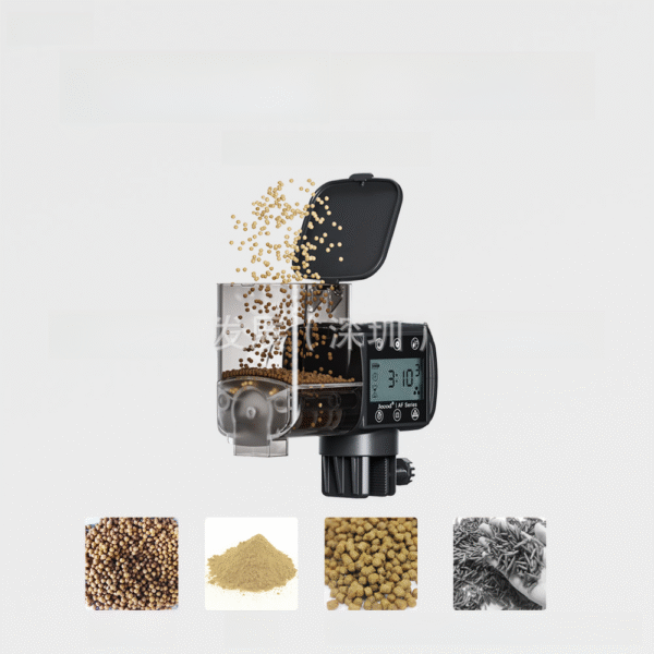 Jebao Jiebao-Small Automatic Feeder Screw Fish Tank Intelligent Feeder Simple/Intelligent/Bluetooth - Image 4